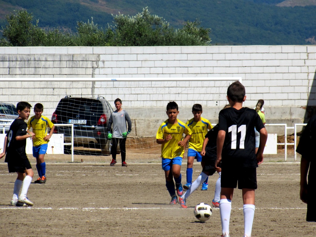 El viernes por la tarde se disputan dos partidos de fútbol 7 en la categoría alevín